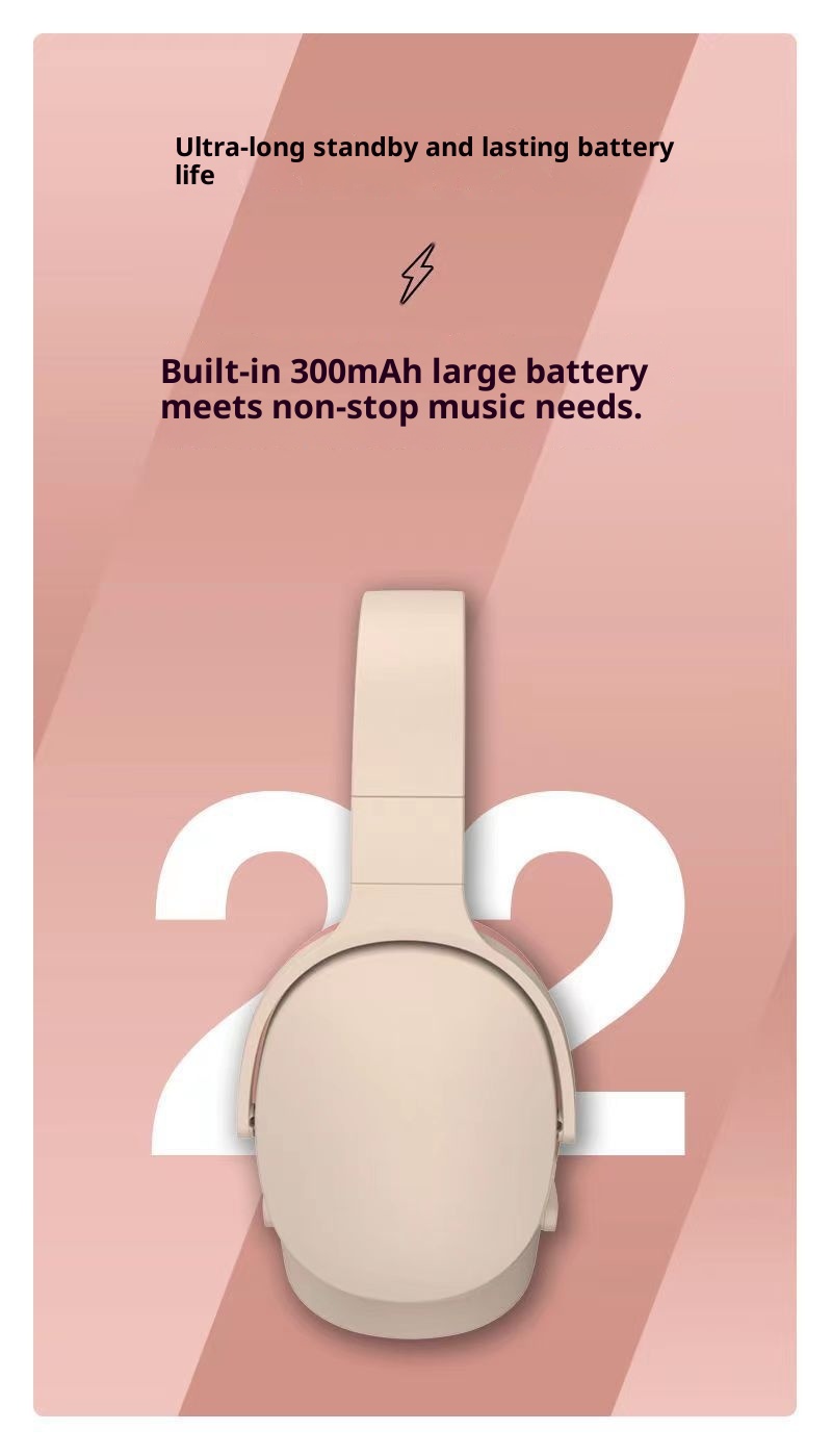 3c Articolo caldo transfrontaliero 2961 Cuffie da gioco sportive con bassi potenti e wireless Bluetooth montate sulla testa, telefono cellulare universale_voghion.com