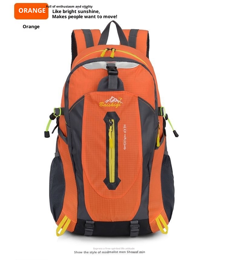 ActiveGo And Women, Large Capacity Travel Outdoor Hiking Casual Luggage Bag, Trendy Sports Backpack For Men_voghion.com