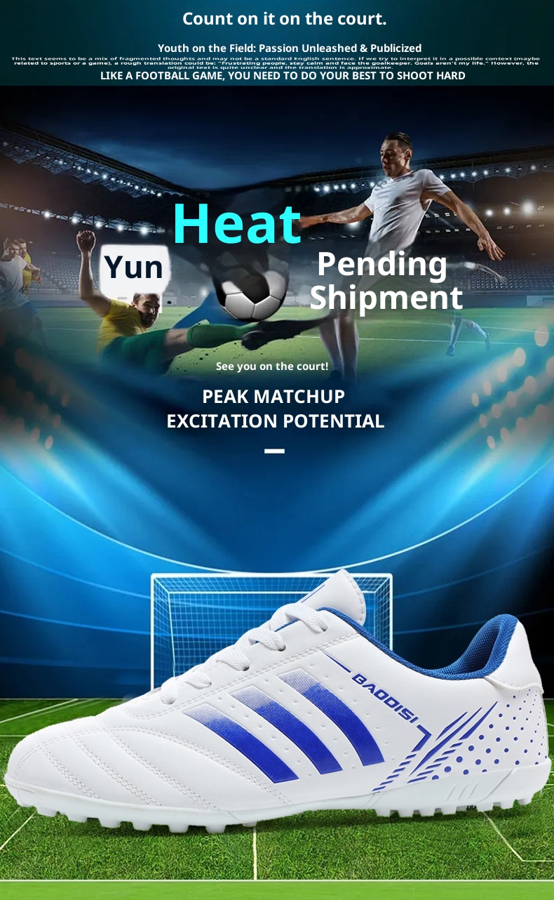 ShoeGlobe Soccer Primary School Studts, TF Short Cleats, Youth Competition Training Shoes, Boys' Football Shoes For Older_voghion.com
