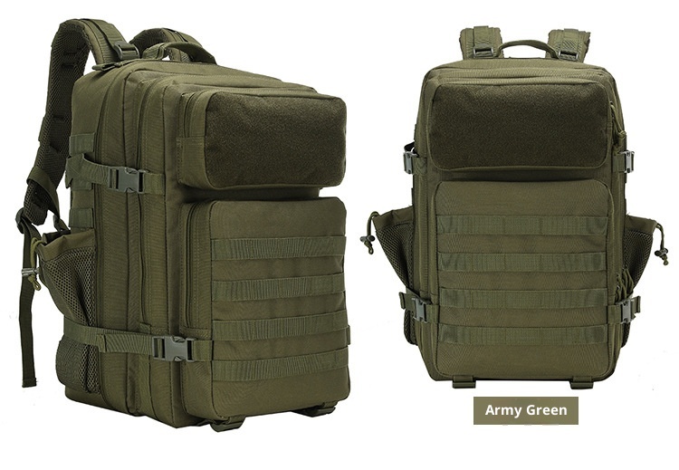 ActiveGo Oxford Waterproof Men's Large Capacity Travel Sports Outdoor Hiking Mountaineering Bag Tactical Backpack_voghion.com