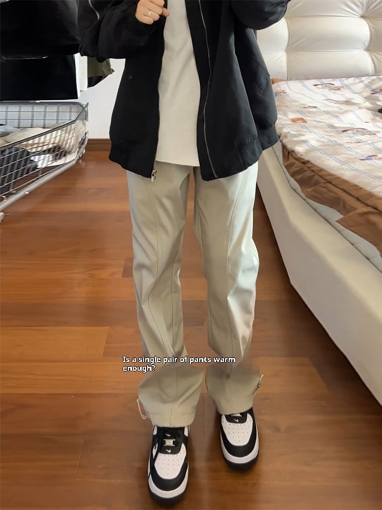 001 Softshelljacke im amerikanischen Stil für Damen, Frühling/Herbst, wind- und wasserdicht, Skijacke mit diagonalem Schnitt, lässig, gerade geschnitten, für Outdoor-Aktivitäten, Cargo-Stil, Freizeitjacke_voghion.com