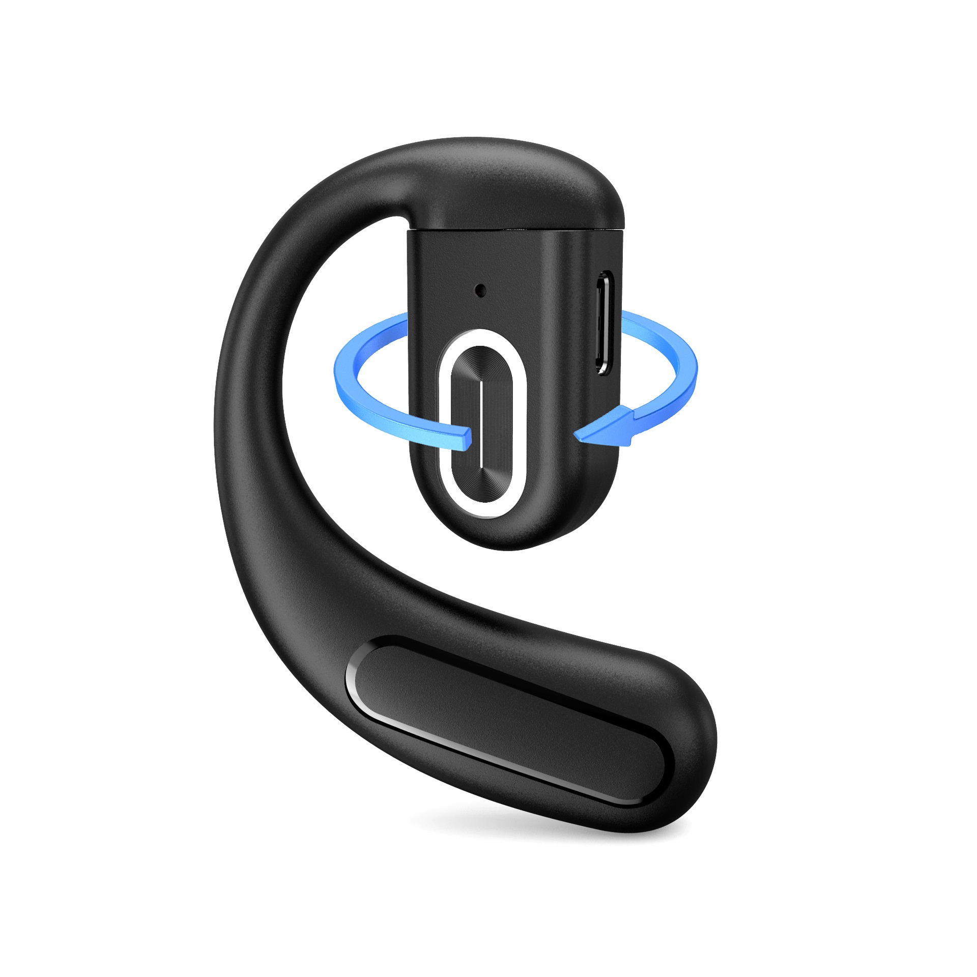 3c New Z70 Auricolare Bluetooth 5.4 non in-ear universale con traduzione in tempo reale AI con gancio sinistro e destro_voghion.com