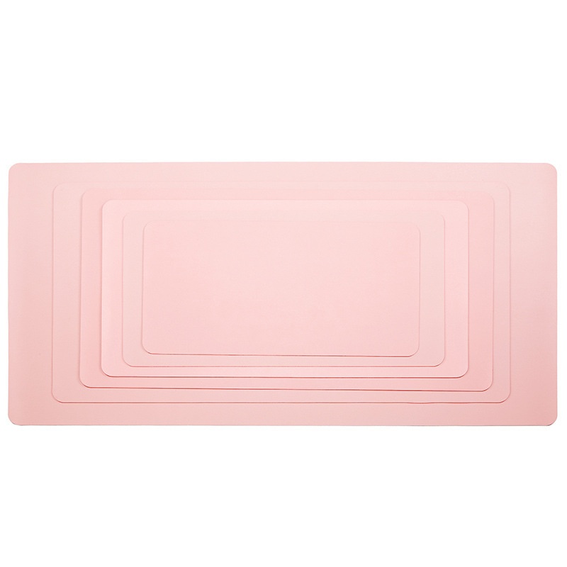 3c Manufacturer In Stock Cross-Border Leather Mouse Large Waterproof Office Desk Mat Student Writing Pad With Logo_voghion.com