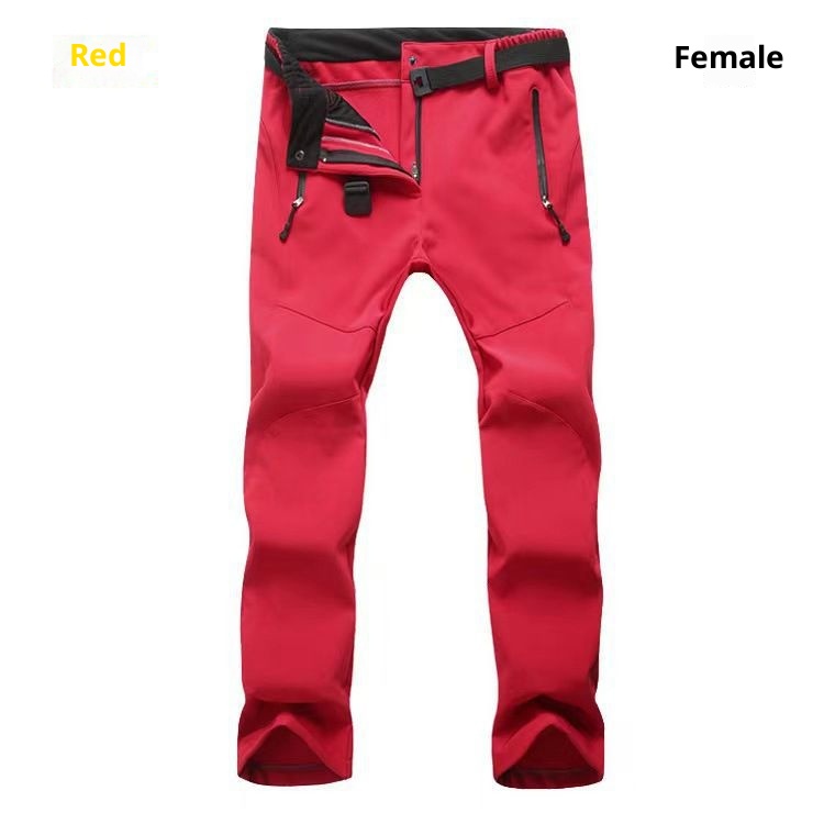 001 Nuovi pantaloni da sci da uomo, da trekking, impermeabili, traspiranti, foderati in pile softshell, spessi, da donna, in lana d'agnello_voghion.com