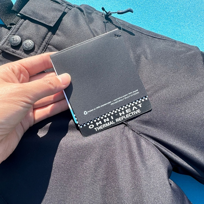 Pantalon de ski enfant 001, chaud, imperméable, coupe-vent et rembourré, avec bretelles, pour le ski en extérieur._voghion.com