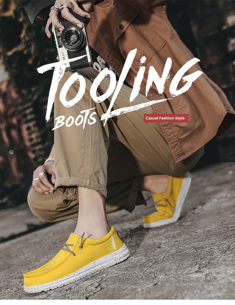 ShoeGlobe 2022 Otoño Invierno Nuevo Mocasines Ligeros Sin Cordones Transfronterizos de Talla Grande, Calzado Moderno para Hombre_voghion.com