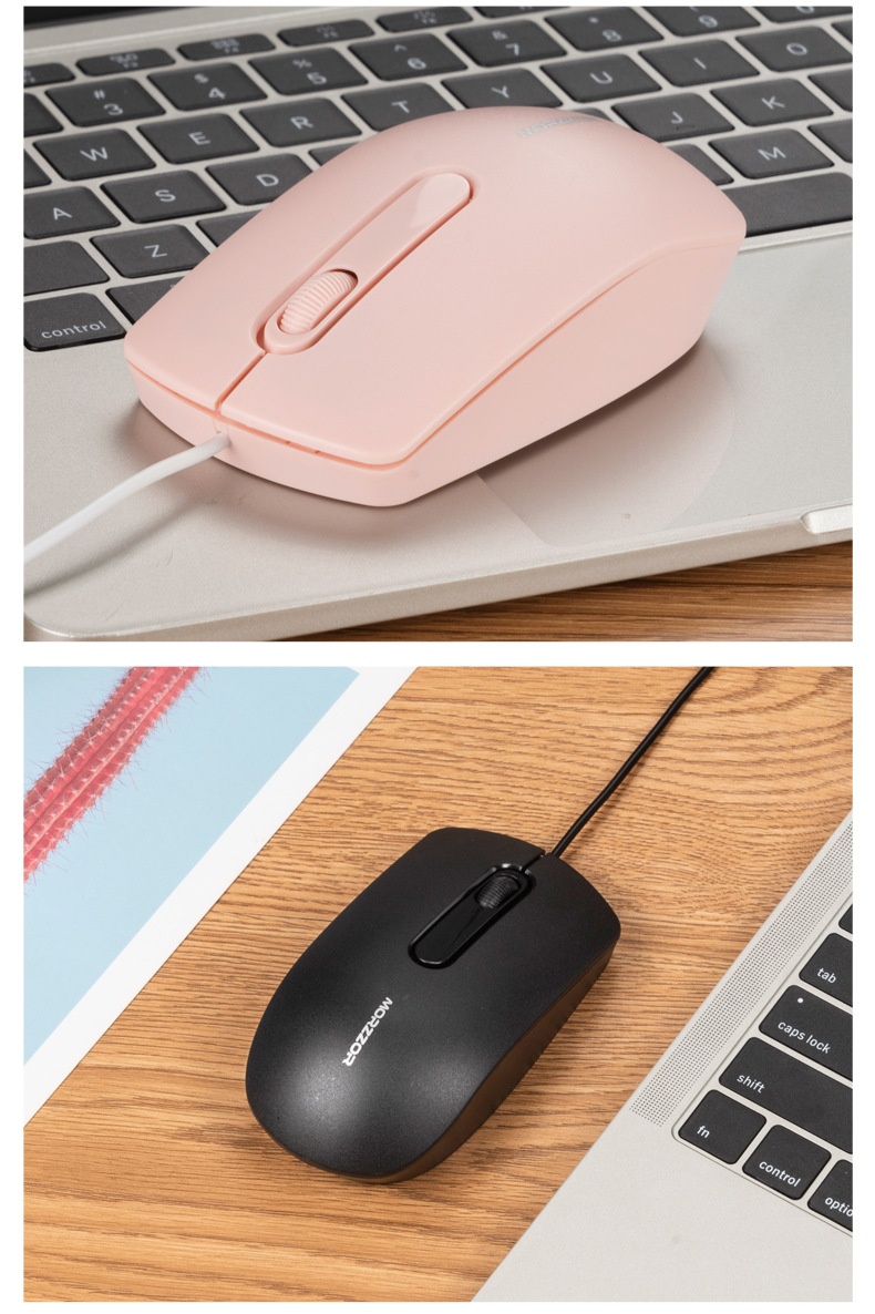 Techglobe New Private Model Wired Gaming Laptop Desktop Office Mouse Silent Design_voghion.com