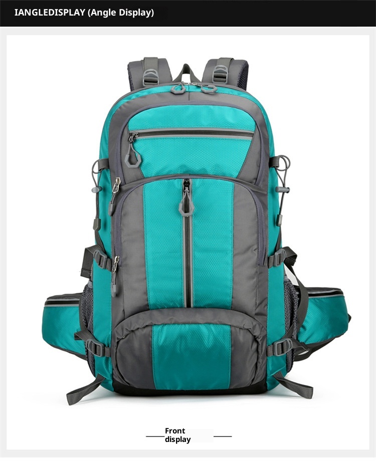 Sac à dos ActiveGo Outdoor Bag grande capacité pour la randonnée, homme, imperméable, idéal pour les voyages et les sports tout-terrain, léger et respirant._voghion.com
