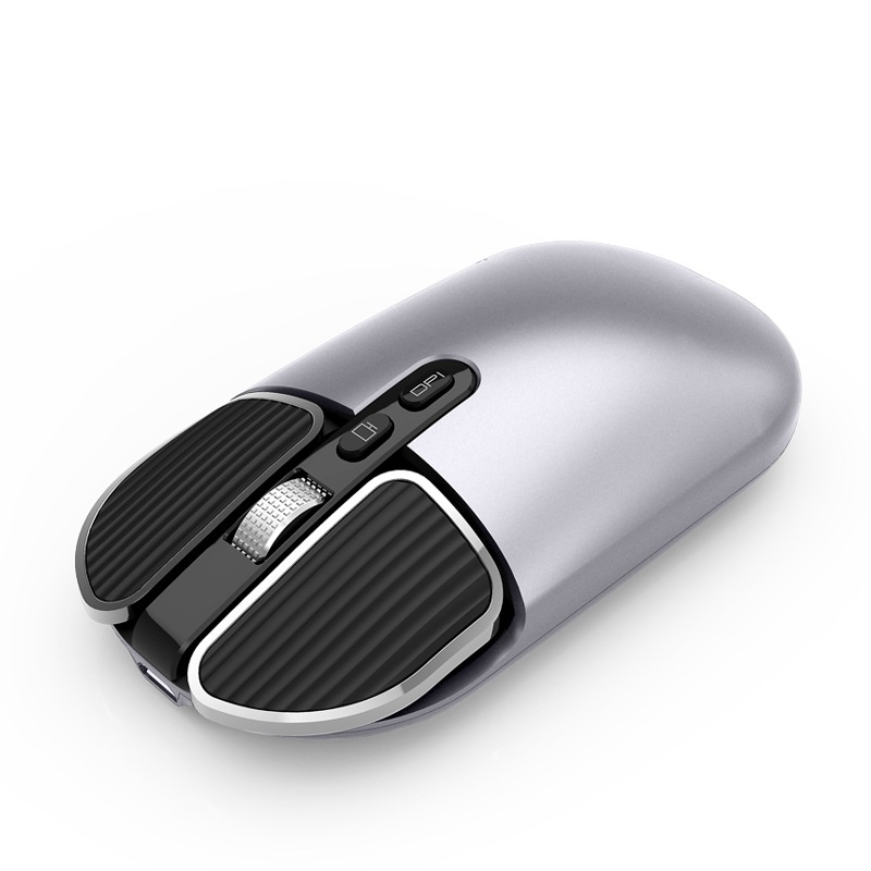 Techglobe Huma M203 Bluetooth Wireless Charging Silent Mouse Dual Mode For Computer Laptop Office Home Use Cross-border_voghion.com