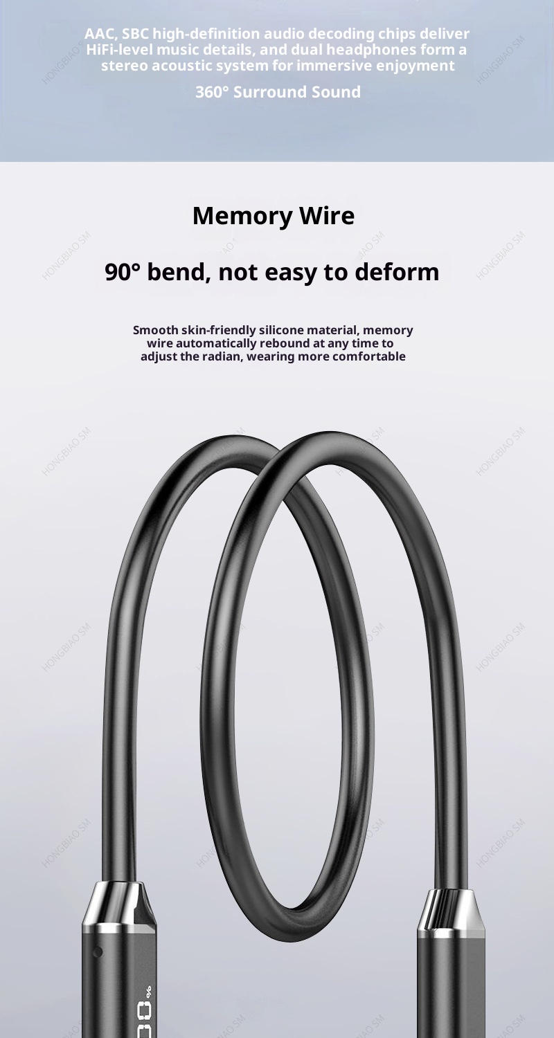3c Bluetooth-Kopfhörer für Huawei und Xiaomi – Neues Sportmodell mit Geräuschunterdrückung, Nackenbügel und extrem langer Standby-Zeit_voghion.com