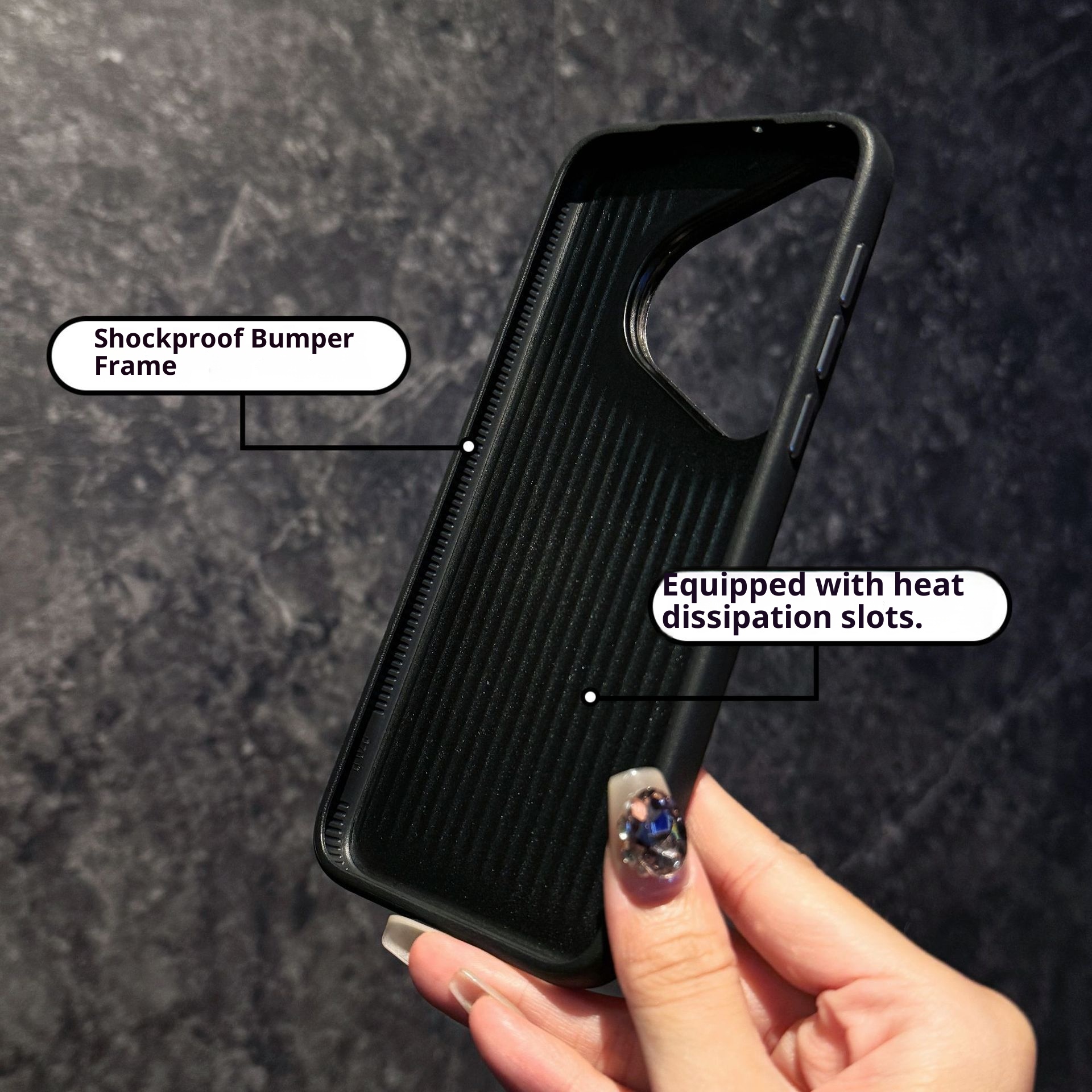 Custodia protettiva anti-caduta TechGlobe per Huawei Mate70Pro+ con cuciture in fibra di carbonio e anello per obiettivo in metallo Pura80._voghion.com