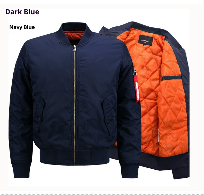 boy 2022 Autumn Winter Plus Size Loose Men's Stand Collar Trendy Casual Bomber Cotton Jacket 8XL_voghion.com