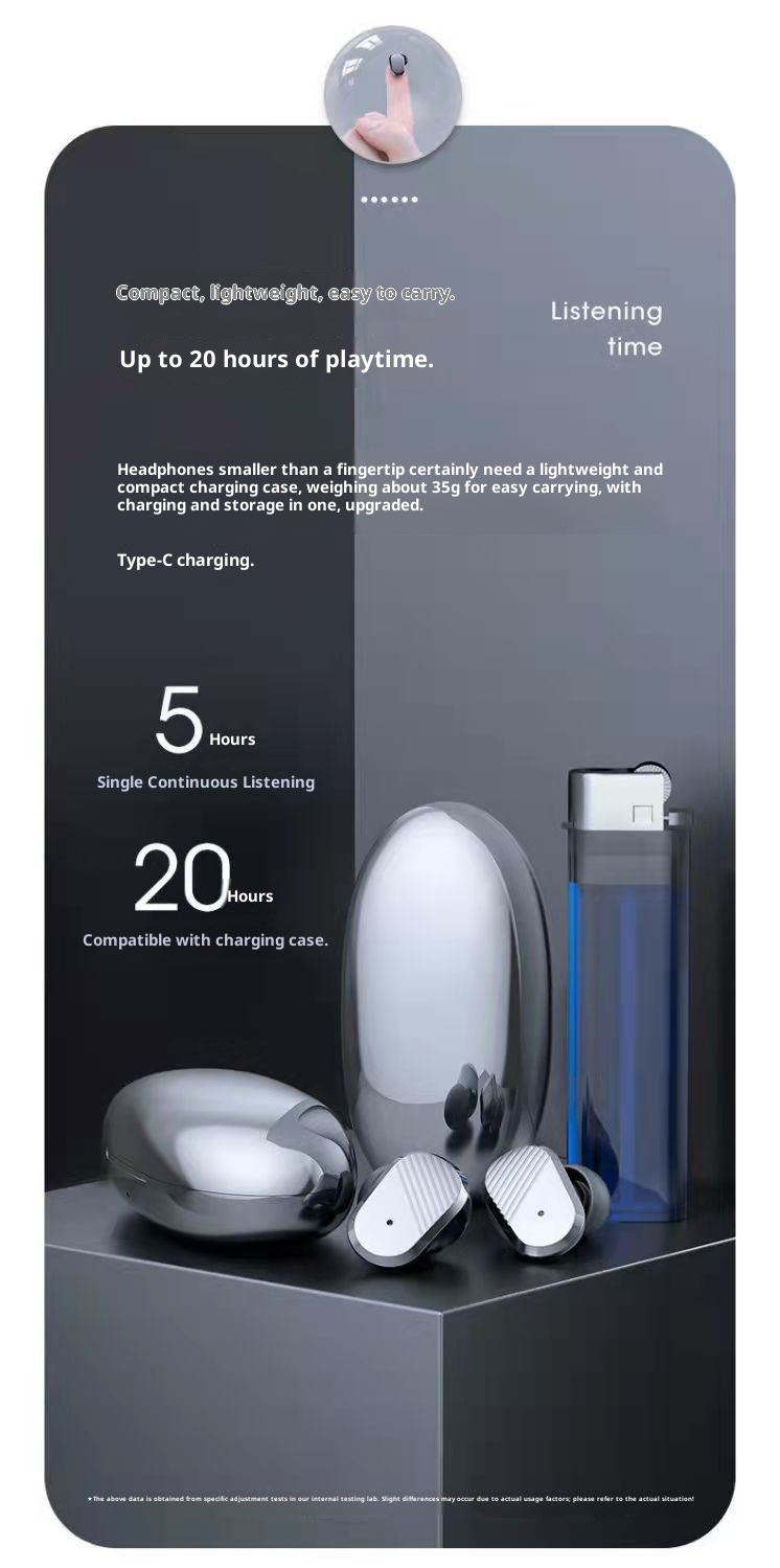 Écouteurs intra-auriculaires sans fil 3c Cross-border Private Model A68 TWS Bluetooth 5.0 pour le sport, résistants à la transpiration et dotés d'un affichage LED_voghion.com