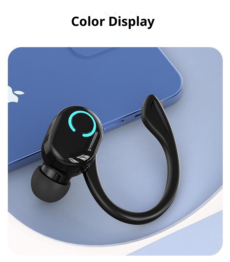 3c Cross-Border S10 Bluetooth Earphones Mini Business In-Ear Ear Hook Low Power Consumption Long Battery Life Wholesale_voghion.com