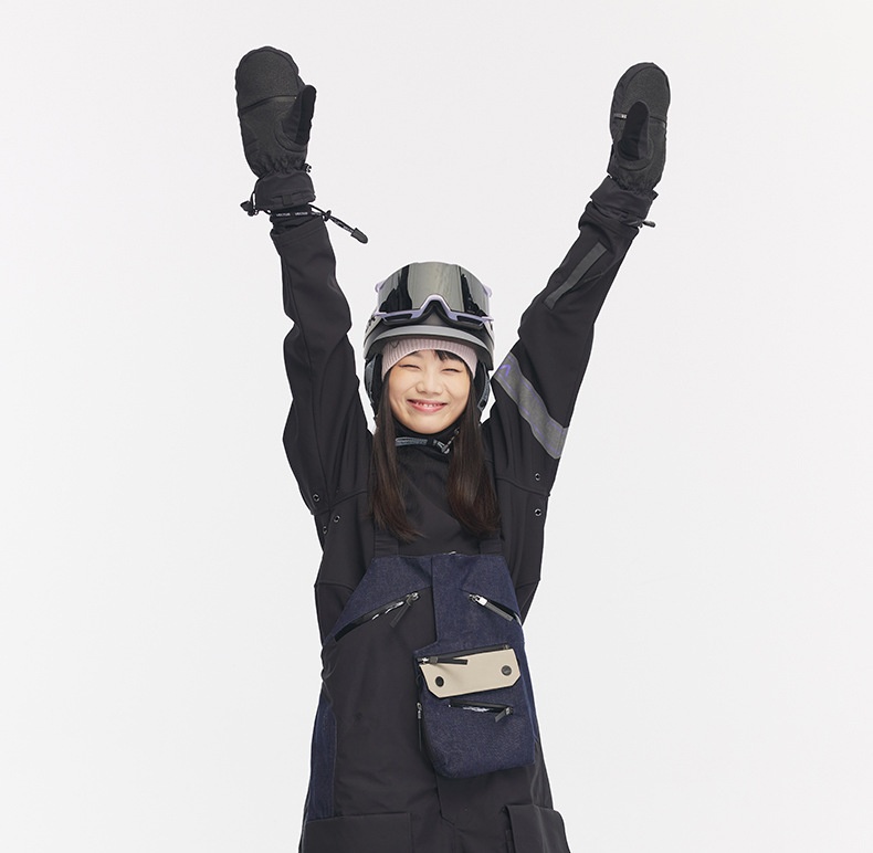 001 VECTOR Bib Single And Double Board Equipment Windproof Waterproof Loose Snow Pants Ski X20_voghion.com