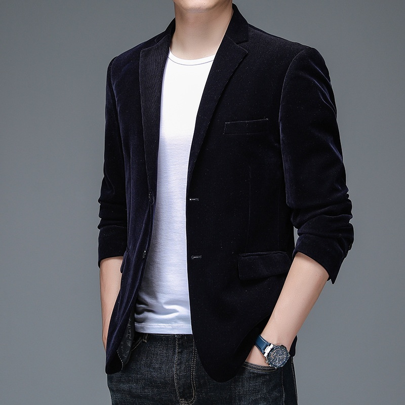 QFV507045555501<2 QFV507045555501<2 Giacca da uomo casual in velluto a coste pregiato, fornitura diretta dalla fabbrica, nuovo cappotto_voghion.com