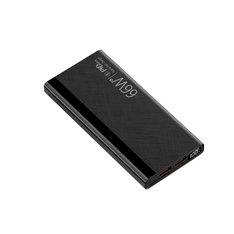 Techglobe 66W Super Fast Charging Ultra Large Capacity Bank 20000mAh 10000mAh Ultra-Sottile Compatto Portatile Alimentatore Mobile_voghion.com