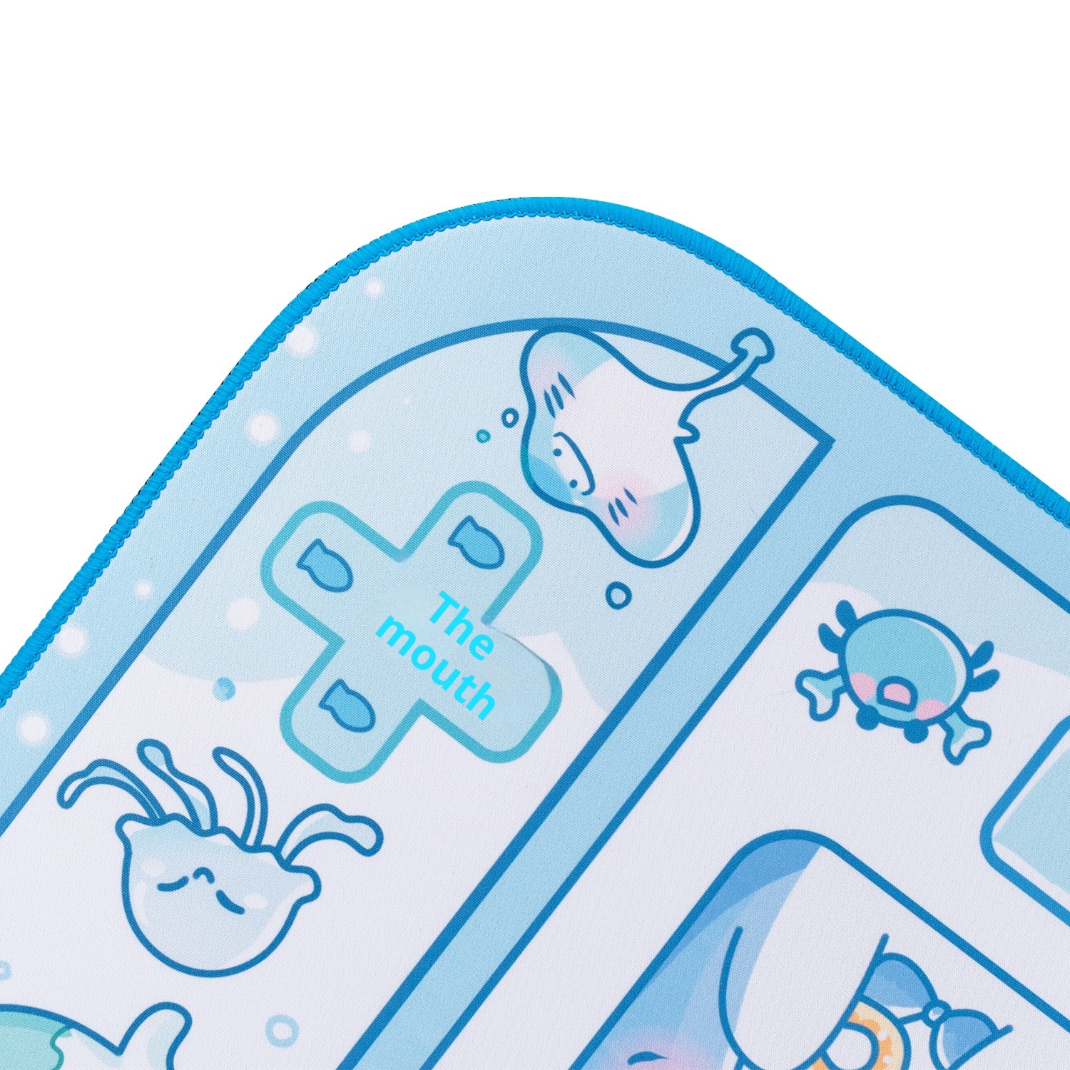 3c Shark Claw Machine Large Mouse Ins Cartoon Cute Pet Wrist Rest Pad Thickened Rubber Desk Mat Gaming Esports_voghion.com