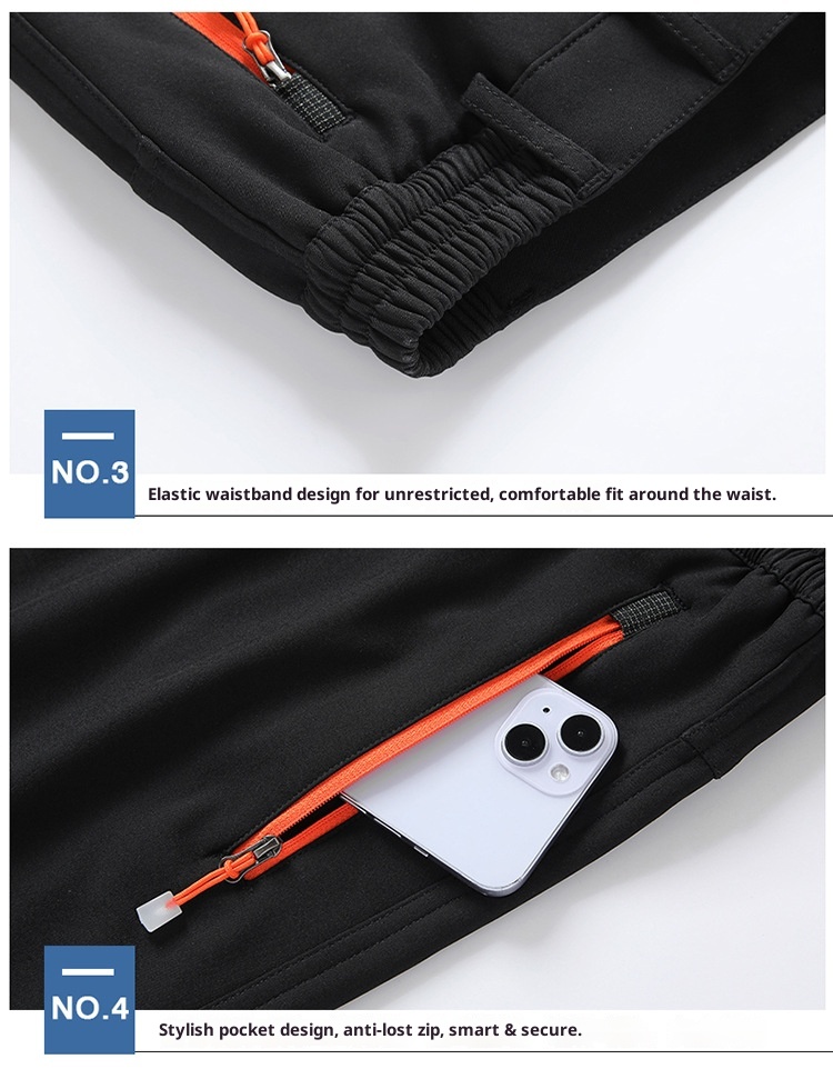 001 Cross-Border Outdoor Softshelljacke, mitteldick, warm, für Herbst und Winter, Skifahren, Bergsteigen, locker, winddicht, wasserdicht_voghion.com