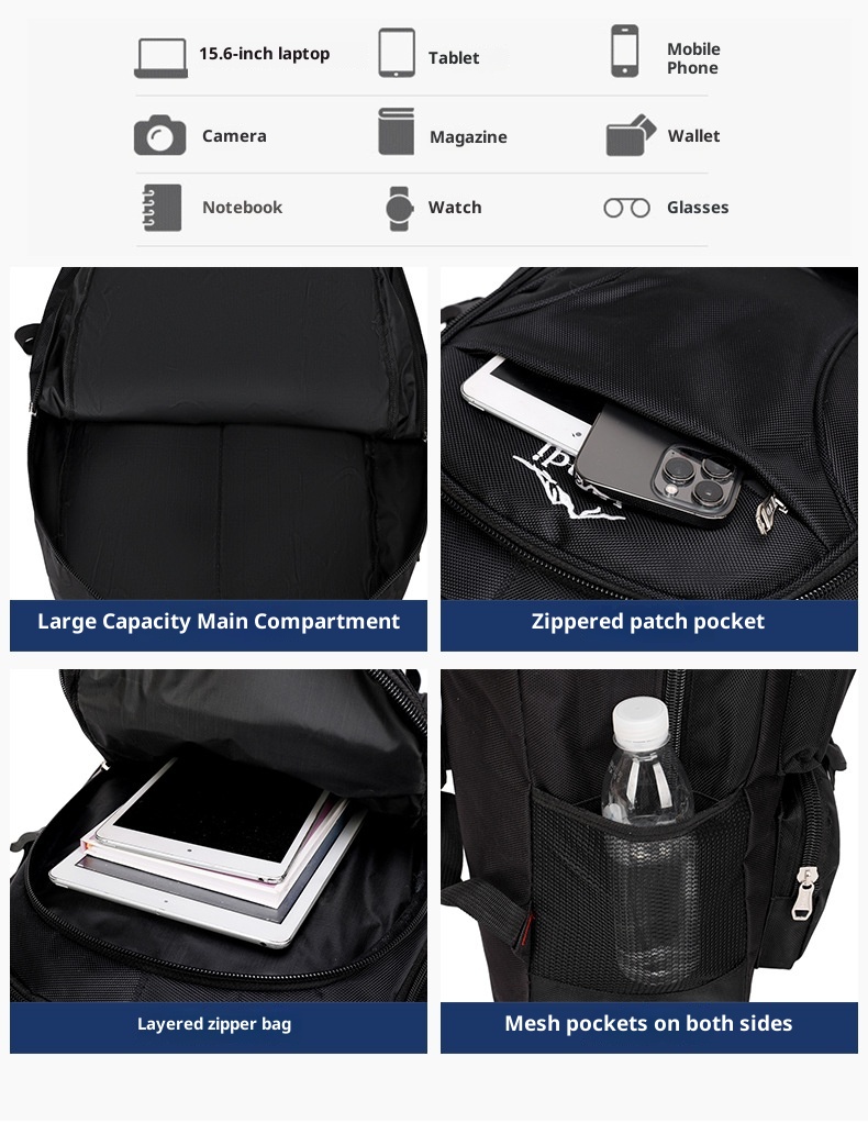 ActiveGo Factory Wholesale Foreign Trade Order Outdoor Sports Backpack Mountaineering Men's Double Shoulder Large Capacity Hiking_voghion.com