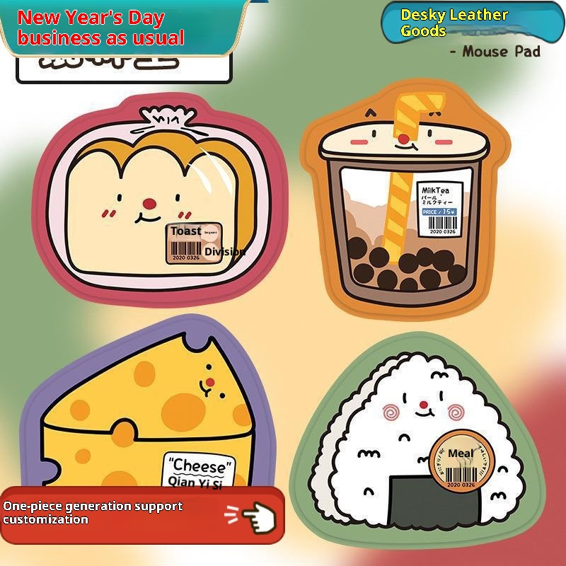 3c Cartoon Personality Mouse Small Non-Slip For Girls Laptop Cute Fresh INS Keyboard Creative Pink Soft Pad_voghion.com