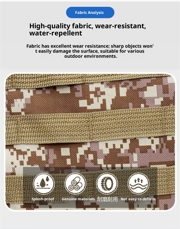 ActiveGo Hiking Casual Backpack For Men, Large Capacity, Lightweight Camouflage Sports Climbing Backpack, Outdoor Camping_voghion.com