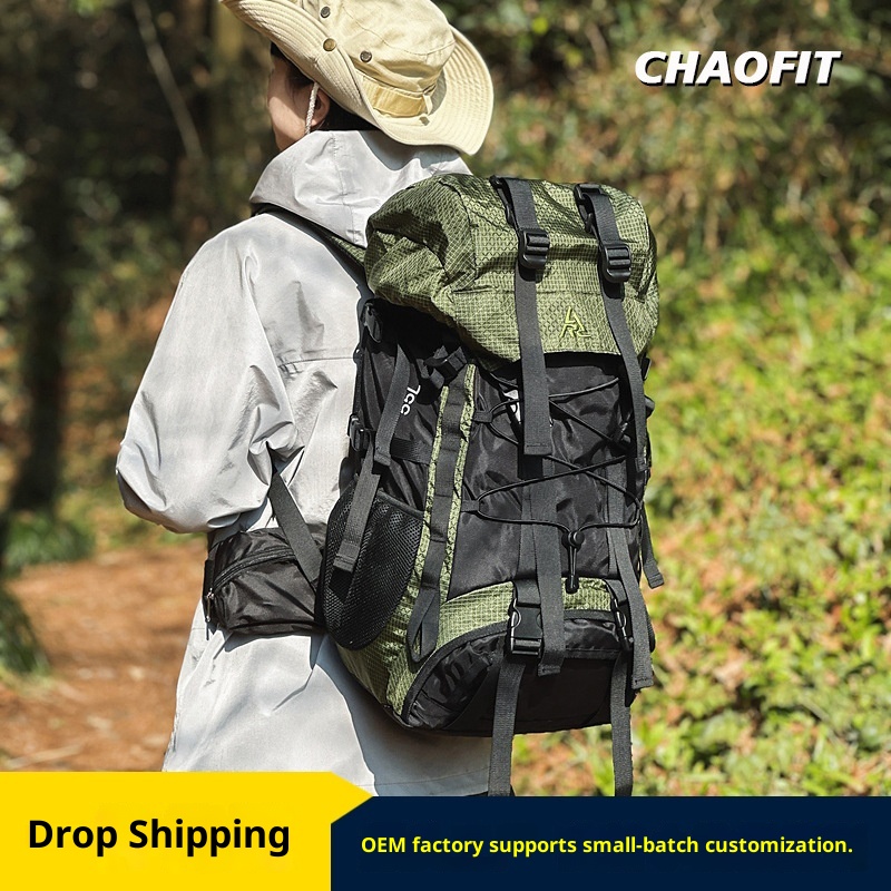 ActiveGo New Large Capacity Bag 55L Outdoor Waterproof Camping Long Distance Hiking Backpack Durable_voghion.com