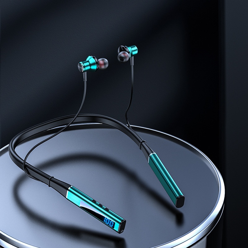 3c Nuove cuffie Bluetooth wireless di alta qualità con archetto da collo 5.3, cuffie universali da gioco senza latenza_voghion.com