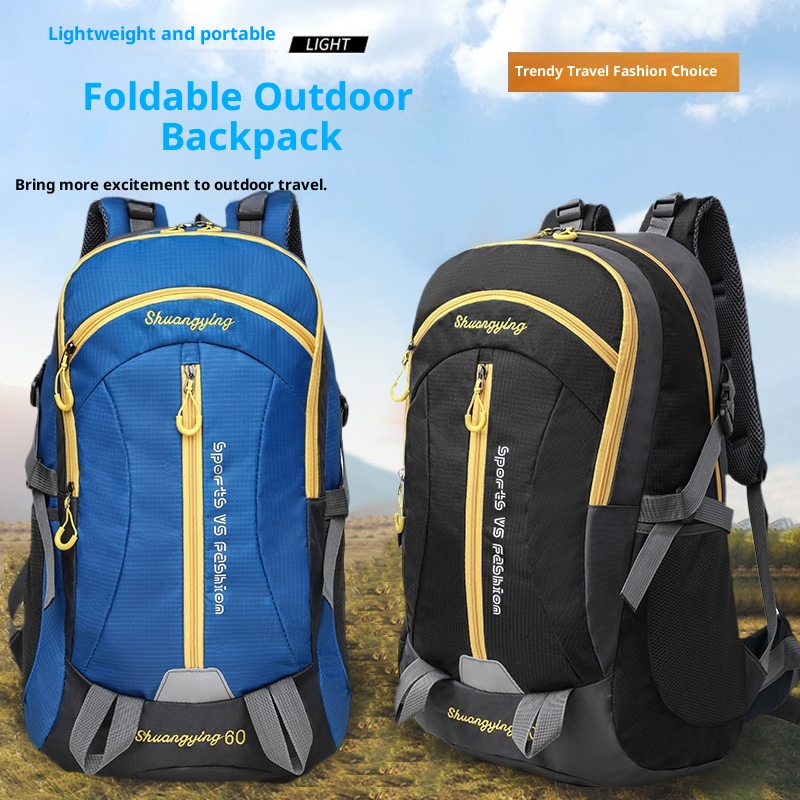 Zaino da trekking ActiveGo Outdoor da 60 litri, leggero, da viaggio, da uomo, impermeabile, sportivo, da donna_voghion.com