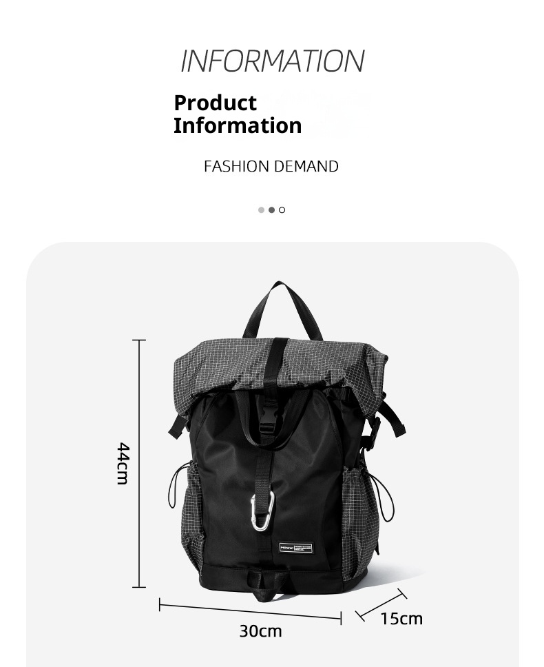 ActiveGo Direktvertrieb: Großer Rucksack für Herren, ideal für Bergsteigen, Reisen, Wandern und Radfahren._voghion.com