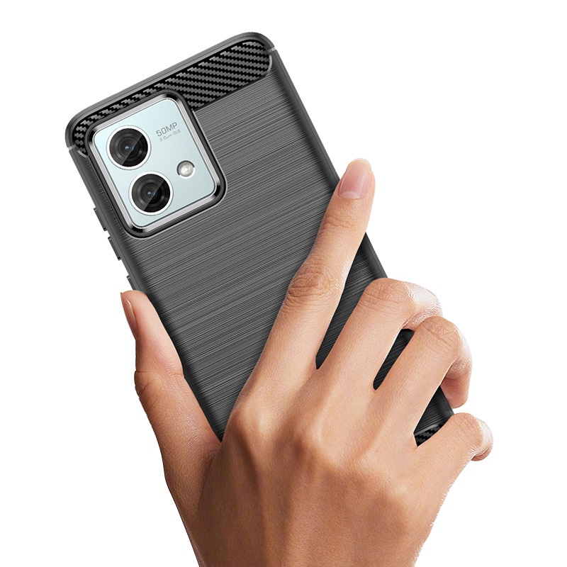 TechGlobe Compatible Moto G84 Phone Case Protective Cover G64 Silicone Brushed G54 Power Edition Full Coverage Anti-drop_voghion.com