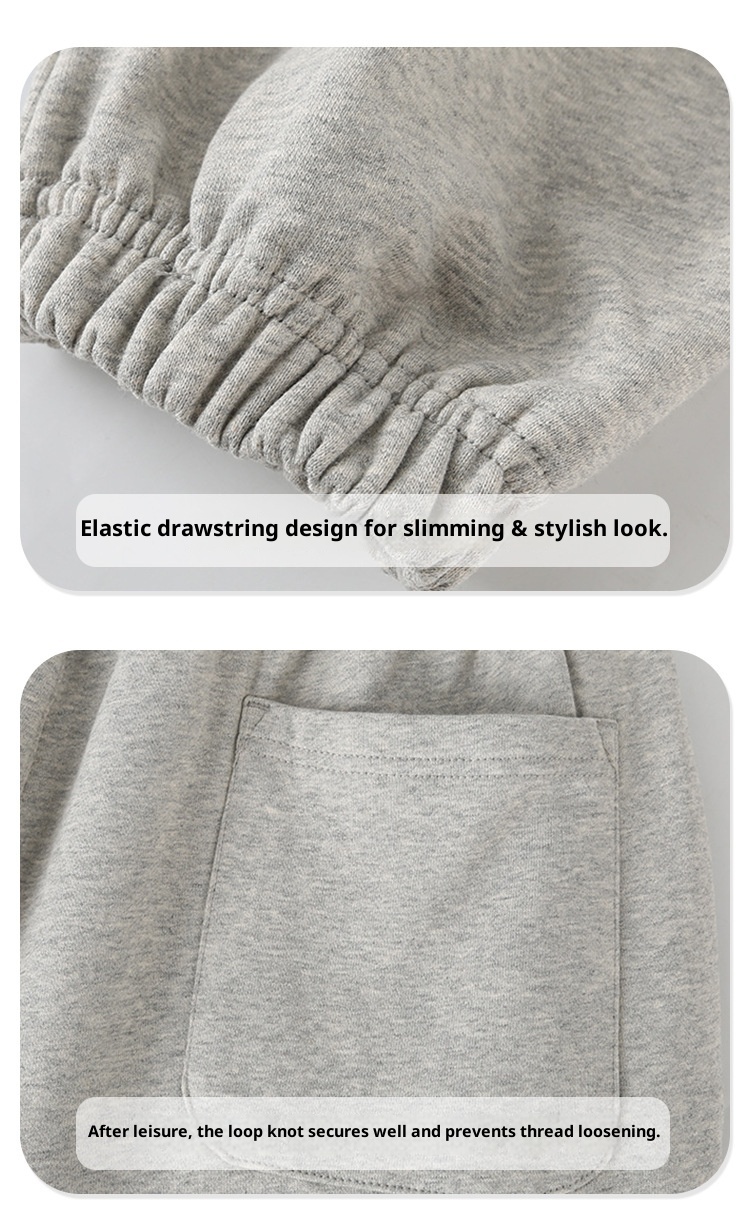 Pantaloni sportivi casual da uomo di marca alla moda, stile americano 420G, pantaloni della tuta da jogging retrò primavera e autunno 2024_voghion.com