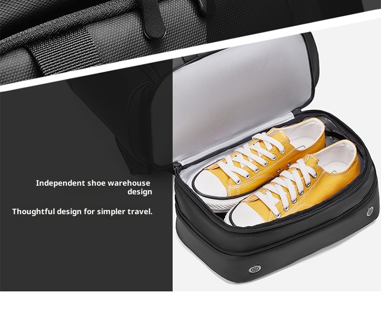 Zaino da viaggio ActiveGo da uomo, grande capacità, impermeabile, per studenti, viaggi d'affari, escursioni, brevi viaggi, per uomo_voghion.com