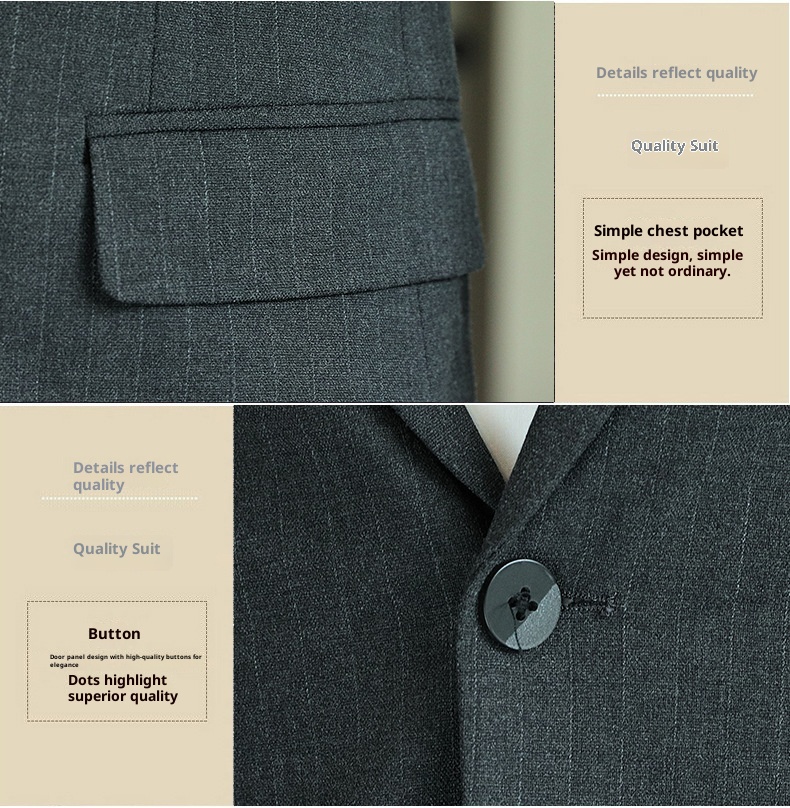 QFV507045555501<2 QFV507045555501<2 Completo da uomo leggero di alta qualità per ufficio e business, completo da uomo, completo da sposo, due pezzi, dropshipping_voghion.com