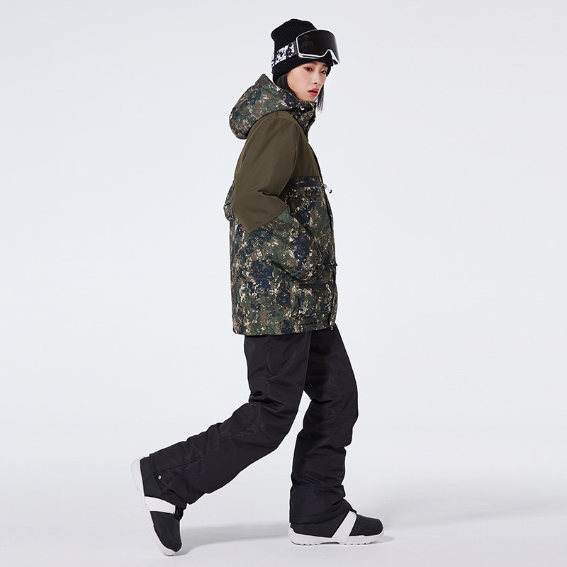 001 Suit Set For Men Women 24-25 Snow Season Windproof Waterproof Warm Ski Jacket And Pants Cross-Border Cold Protection_voghion.com