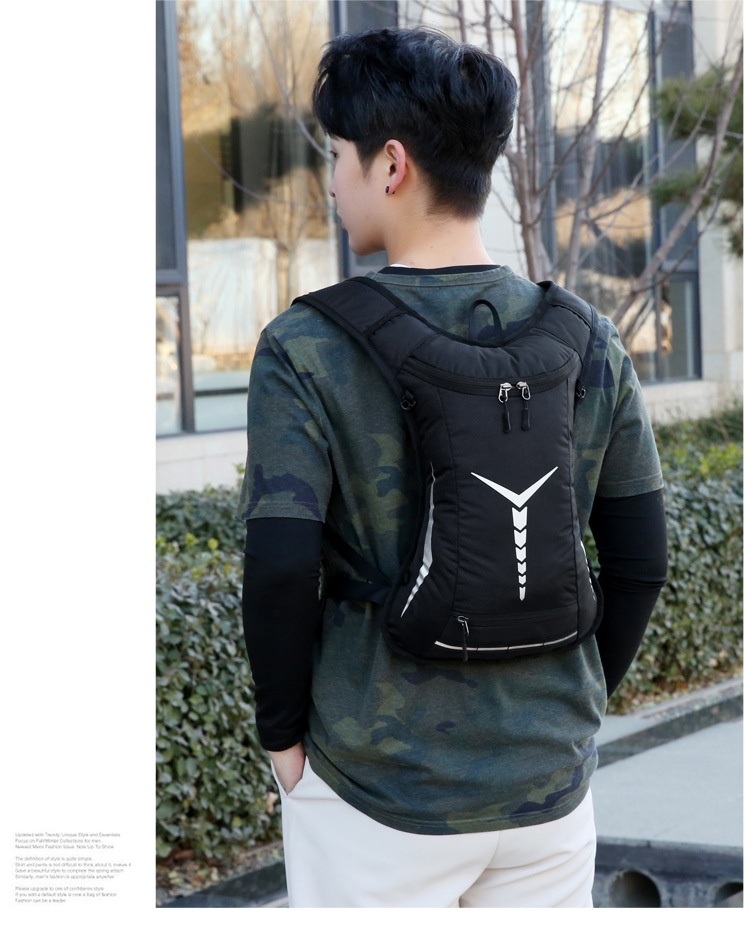 ActiveGo Outdoor Folding Travel Water-Resistant Storage Sports Cycling Large Capacity Reflective Strip Multi-Functional Men's_voghion.com