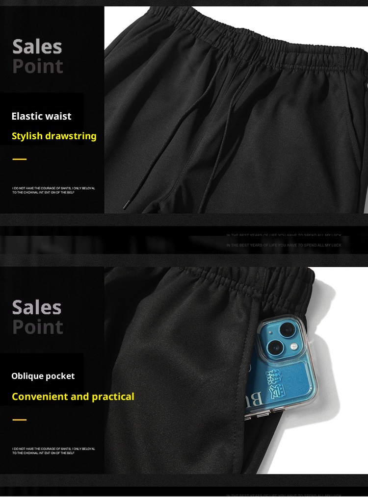 001 001 Autumn Sports Suit Men, Spring Casual Running Two-Piece Set, Youth Middle-Aged Group Suit, Bulk Purchase Sweatshirt And_voghion.com