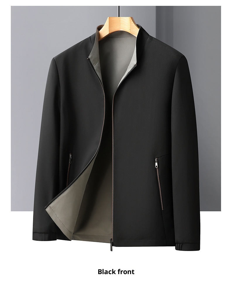 7045555501<2 QFV507045555501<2 Giacca in tinta unita, cappotto, di alta qualità, casual, versatile, dirigenziale, primaverile, abbigliamento da uomo d'affari di alta qualità, all'ingrosso_voghion.com