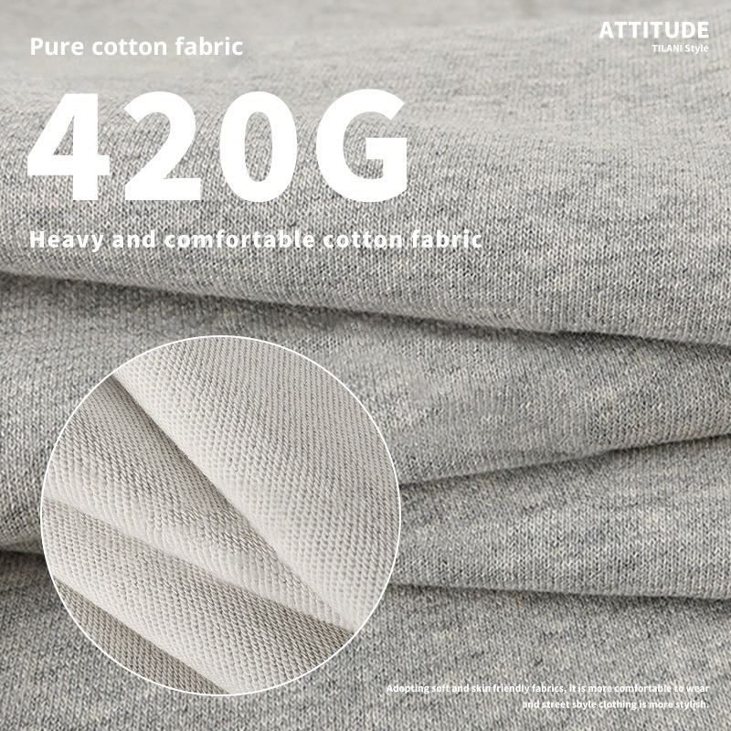 Pantaloni sportivi casual da uomo di marca alla moda, stile americano 420G, pantaloni della tuta da jogging retrò primavera e autunno 2024_voghion.com