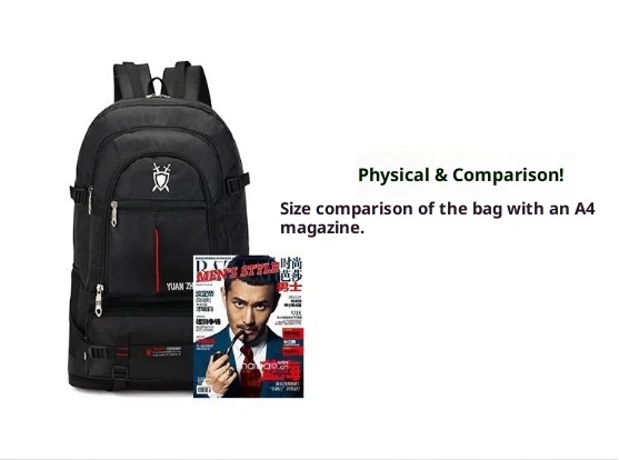 ActiveGo 2023 New 70L Backpack Men, Large Capacity Outdoor Hiking Bag, Sports Bag For Long And Short Trips_voghion.com
