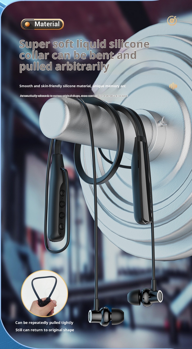 3c In Stock Y10 Auricolari Bluetooth con archetto da collo Wireless Sport Batteria a lunga durata Cancellazione del rumore Nuovo Transfrontaliero Privato_voghion.com