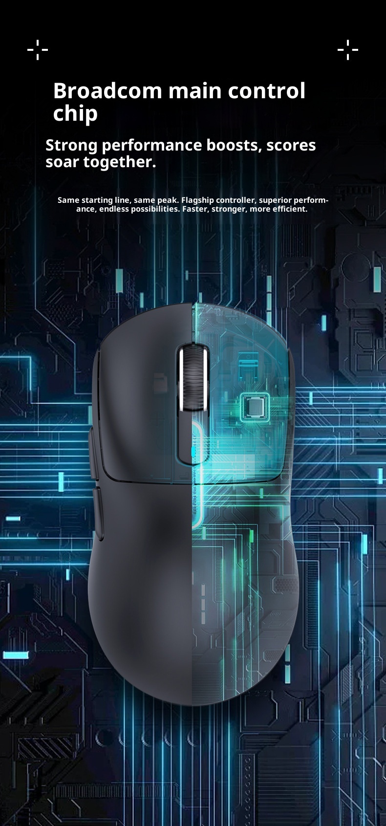 Souris sans fil Techglobe Attack Shark X3 PAW3395 légère pour le jeu, trois modes_voghion.com