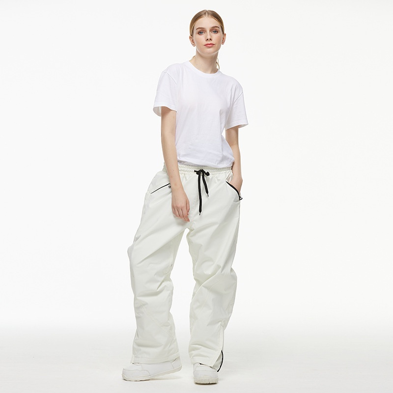 001 Nieuwe Heren Dames Winter Outdoor Waterdichte Warme Verdikte Snowboard Losse Versie Skibroek_voghion.com