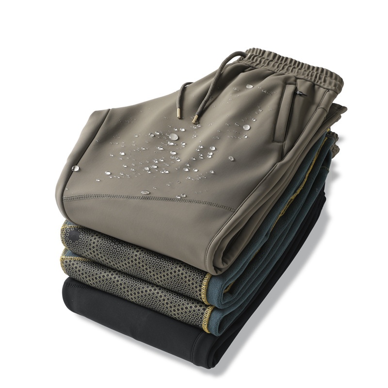 ragazzo Uomo Donna Coppia Abbinati Foderato in Pile Caldo Nero E Oro Ginocchiere Antivento Impermeabili Lunghi Autunno Inverno_voghion.com