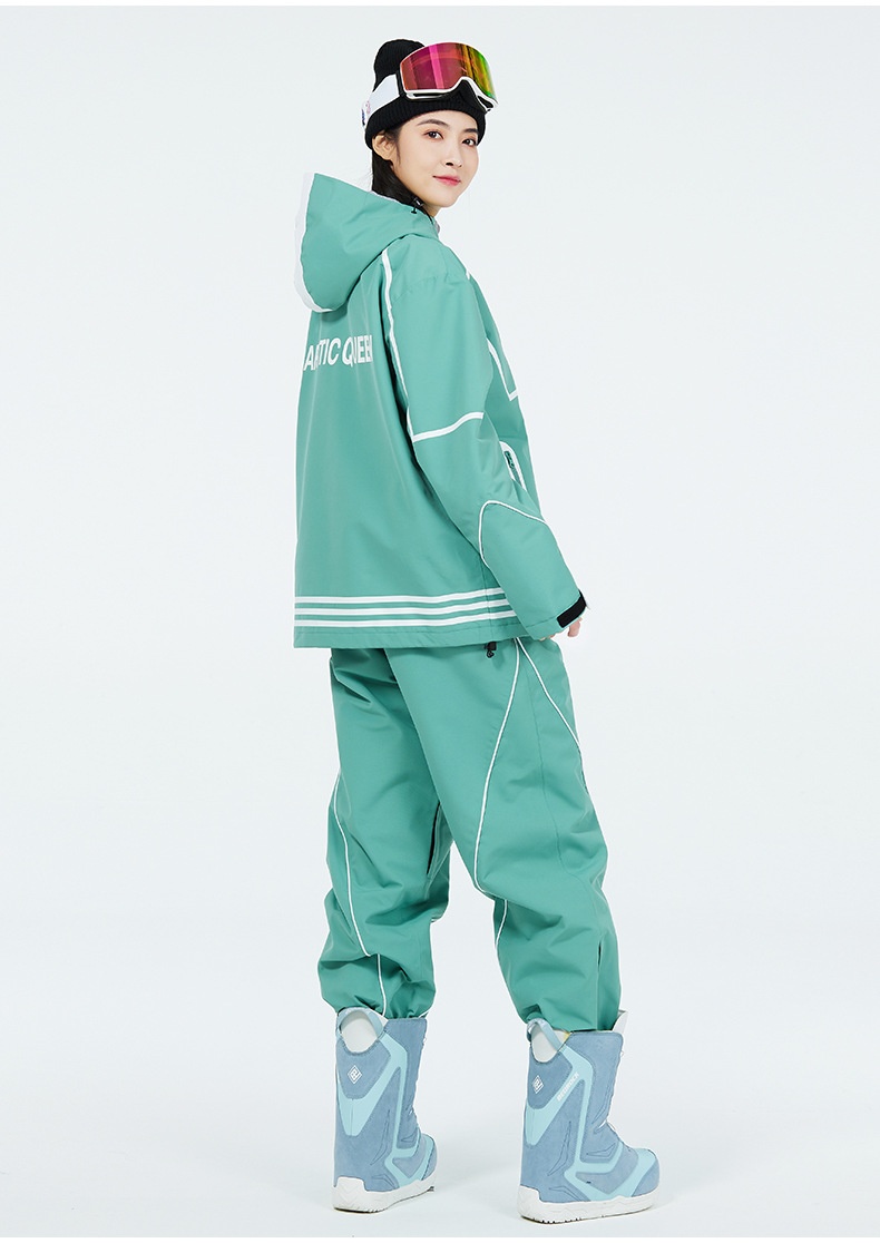 001 ARCTIC QUEEN Pantaloni da sci e snowboard invernali impermeabili e caldi, nuovi, per uomo e donna_voghion.com