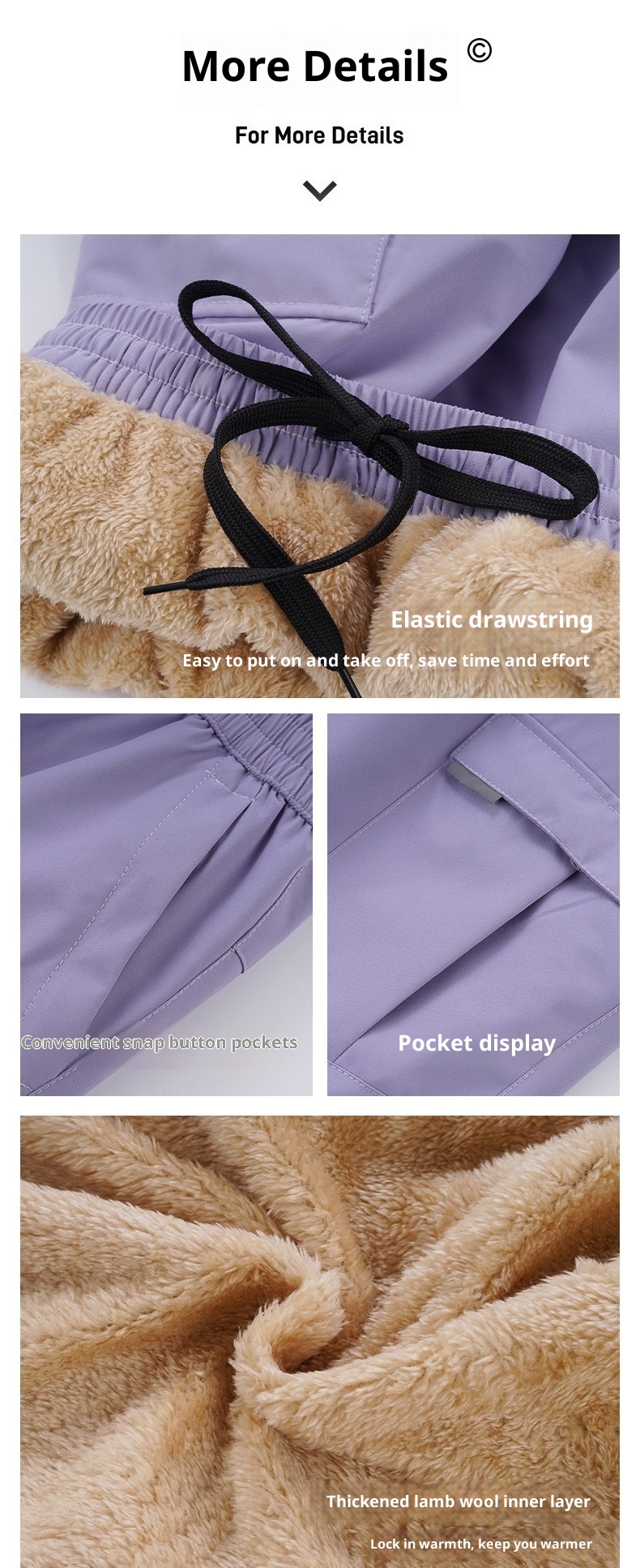 001 Outdoor-Kinder-Herbst-Kälte-Wind-Wasser-Winter-Warm-Lange-Jungen-und-Mädchen-Wander-Skihose_voghion.com