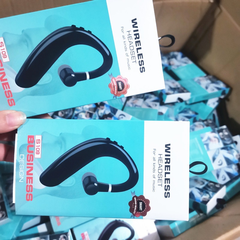 Écouteurs Bluetooth sans fil 3c S109 à suspension auriculaire, emballage plastique, pour le sport_voghion.com