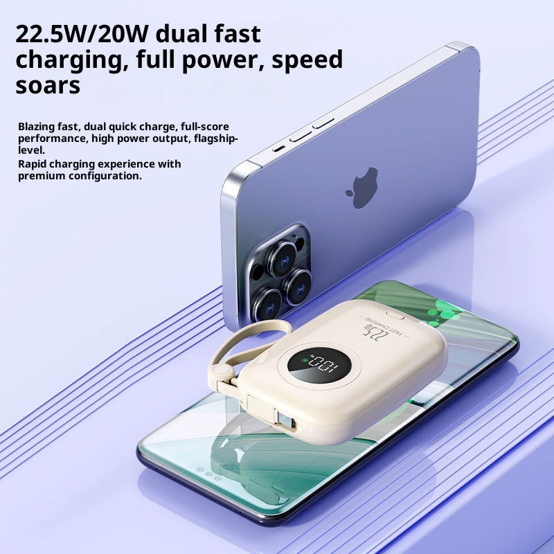 Techglobe 22.5W Bank 1W MAh Grande capacità Comodo Alimentatore Mobile Design all'ingrosso Personalizzato Creativo Ricarica Rapida_voghion.com