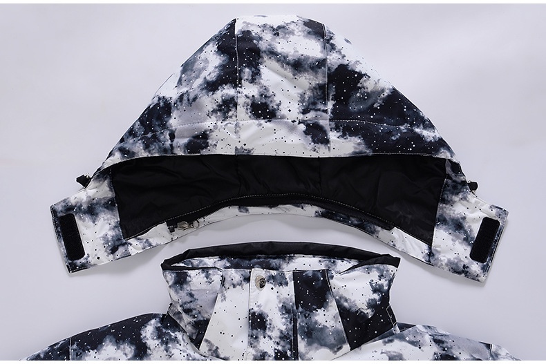 001 Ski Suit For Men Women, Workwear Style, Outdoor Warm Thickened Korean Version, Snowboarding Skiing Jacket And Pants,_voghion.com