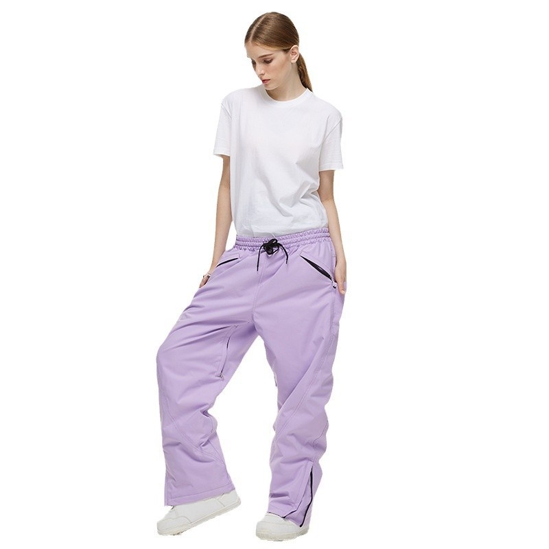 001 Nieuwe Heren Dames Winter Outdoor Waterdichte Warme Verdikte Snowboard Losse Versie Skibroek_voghion.com